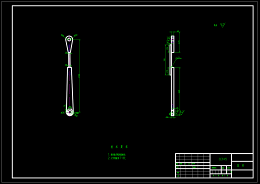举升机构液压系统和副车架设计（CAD+说明书）缩略图